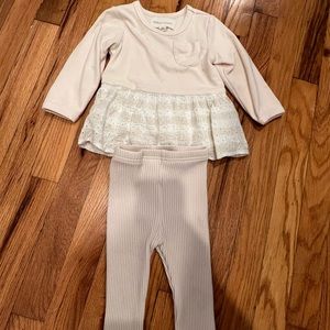 Mabel + Honey Cream White Outfit (18 Month)